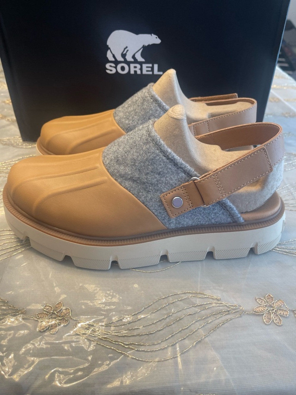 NWB Sorel women’s rein CB slingback clogs size 9.5 - Picture 6 of 15
